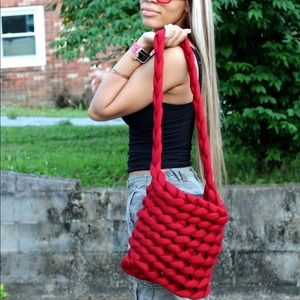 Handmade chunky purse